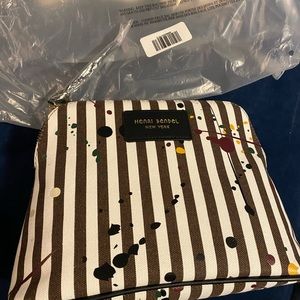 Henri Bendel Paint Splatter make up bag